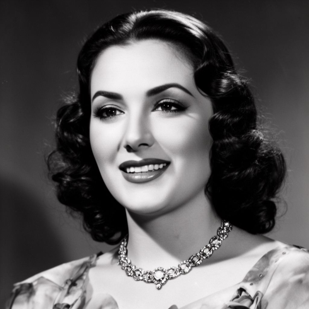 AI-generated illustration of Lupe Vélez