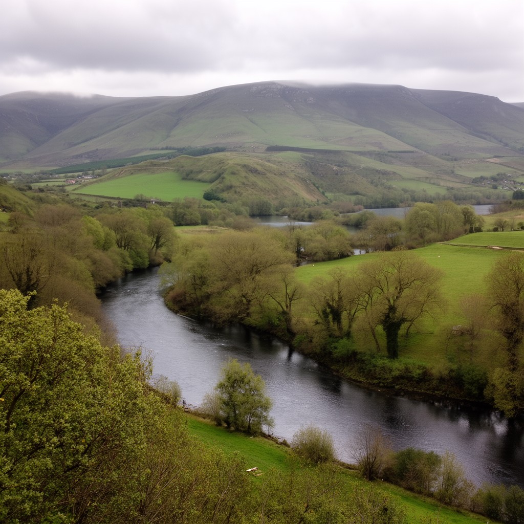 AI-generated illustration of River Eden