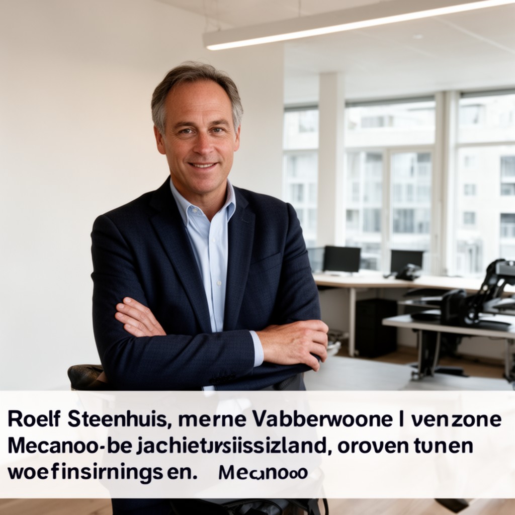 AI-generated illustration of Roelf Steenhuis