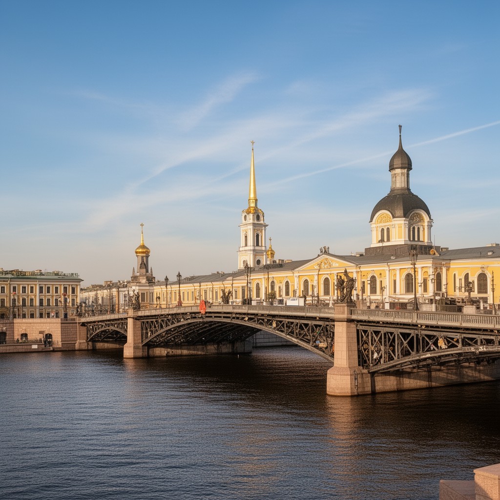 AI-generated illustration of Ioannovsky Bridge