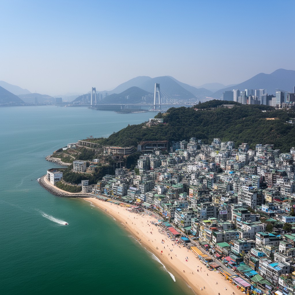 AI-generated illustration of Suyeong District
