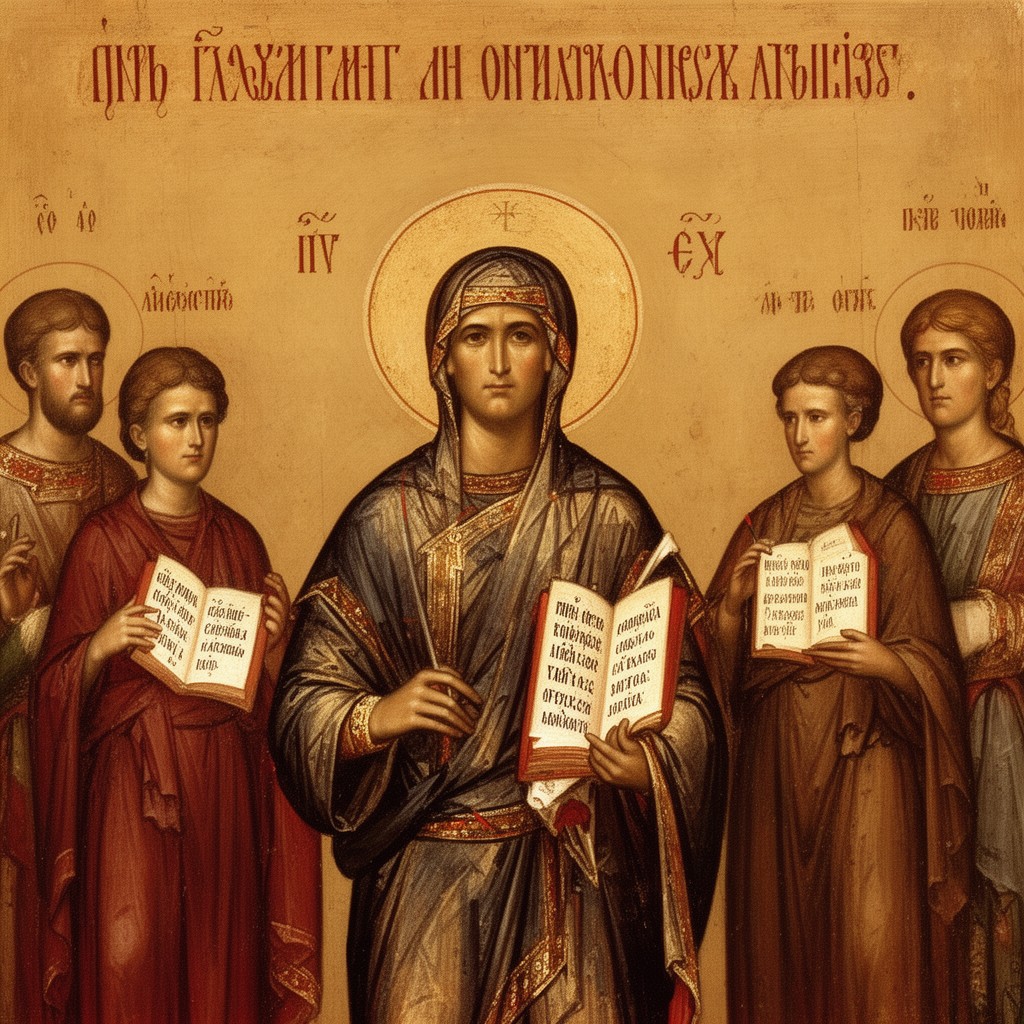 AI-generated illustration of Akathist