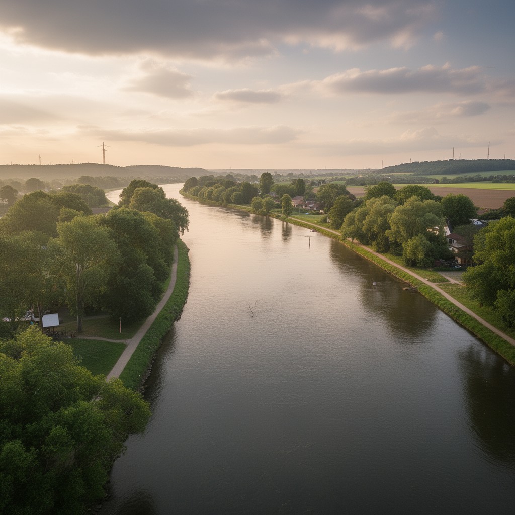 AI-generated illustration of Weser