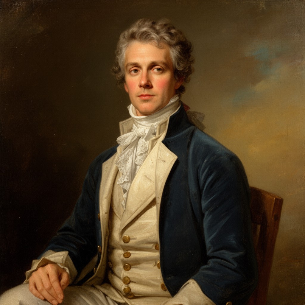 AI-generated illustration of Richard Montgomery