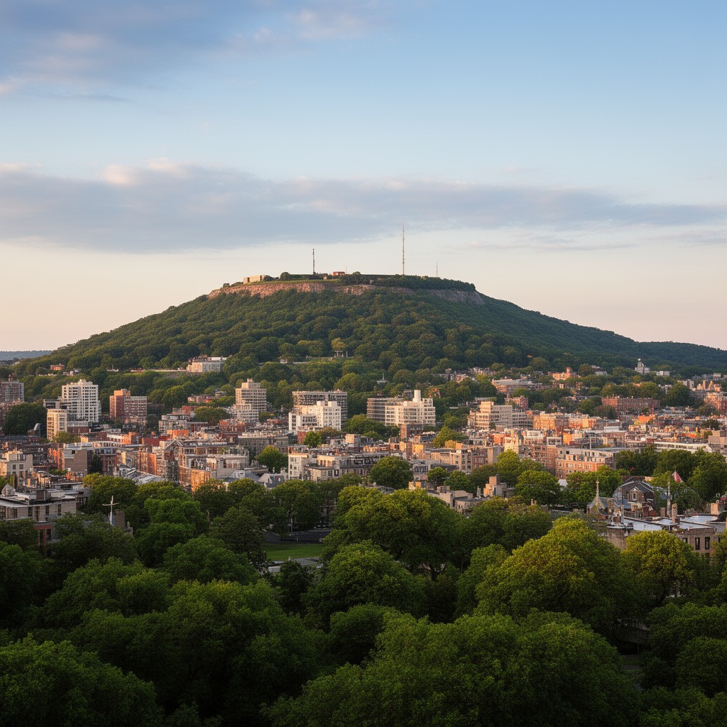 AI-generated illustration of Mount Royal