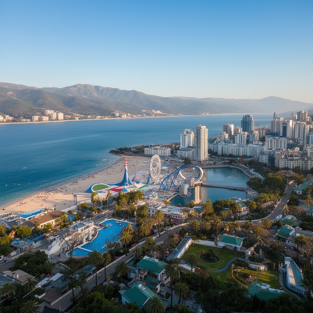 AI-generated illustration of Sochi