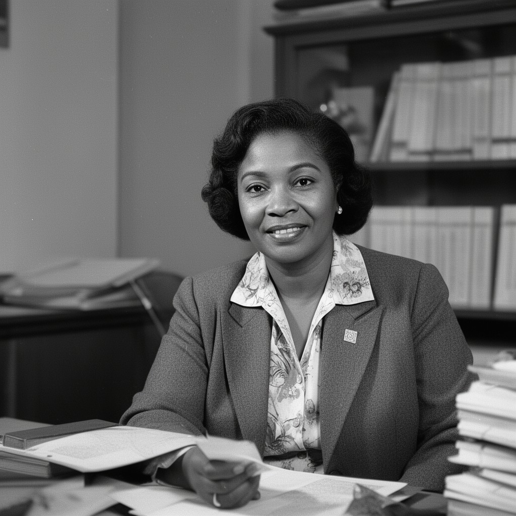 AI-generated illustration of Daisy Bates