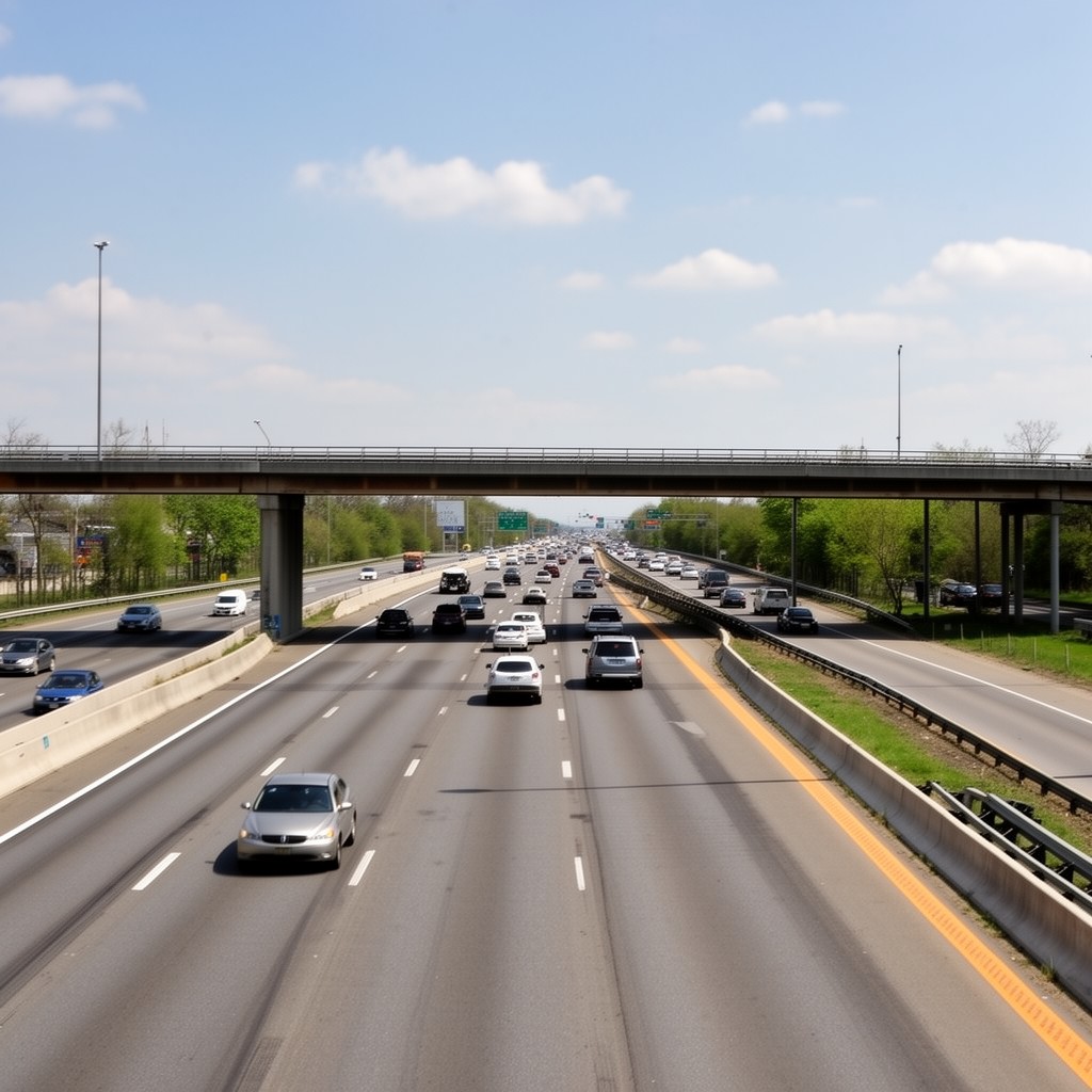 AI-generated illustration of Northern State Parkway