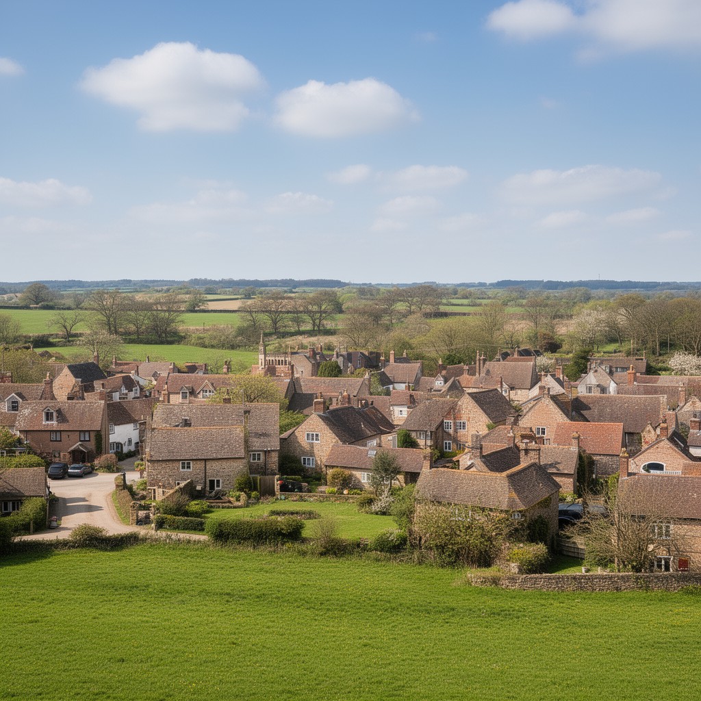 AI-generated illustration of Colsterworth