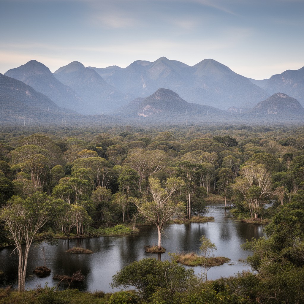 AI-generated illustration of northern Argentina