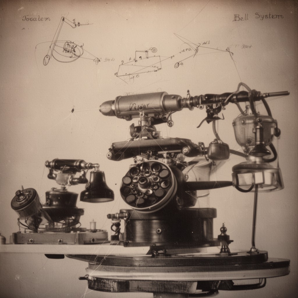 AI-generated illustration of Bell System