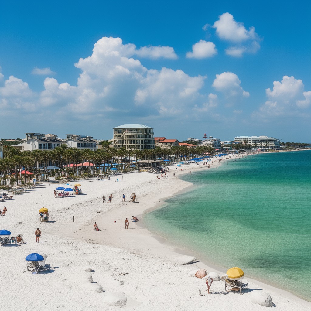 AI-generated illustration of Destin
