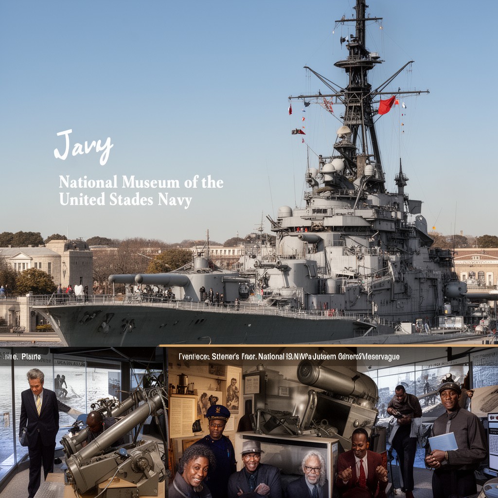 AI-generated illustration of National Museum of the United States Navy