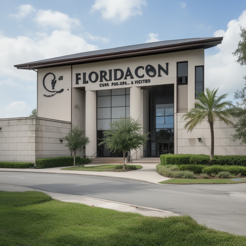 AI-generated illustration of Florida courts