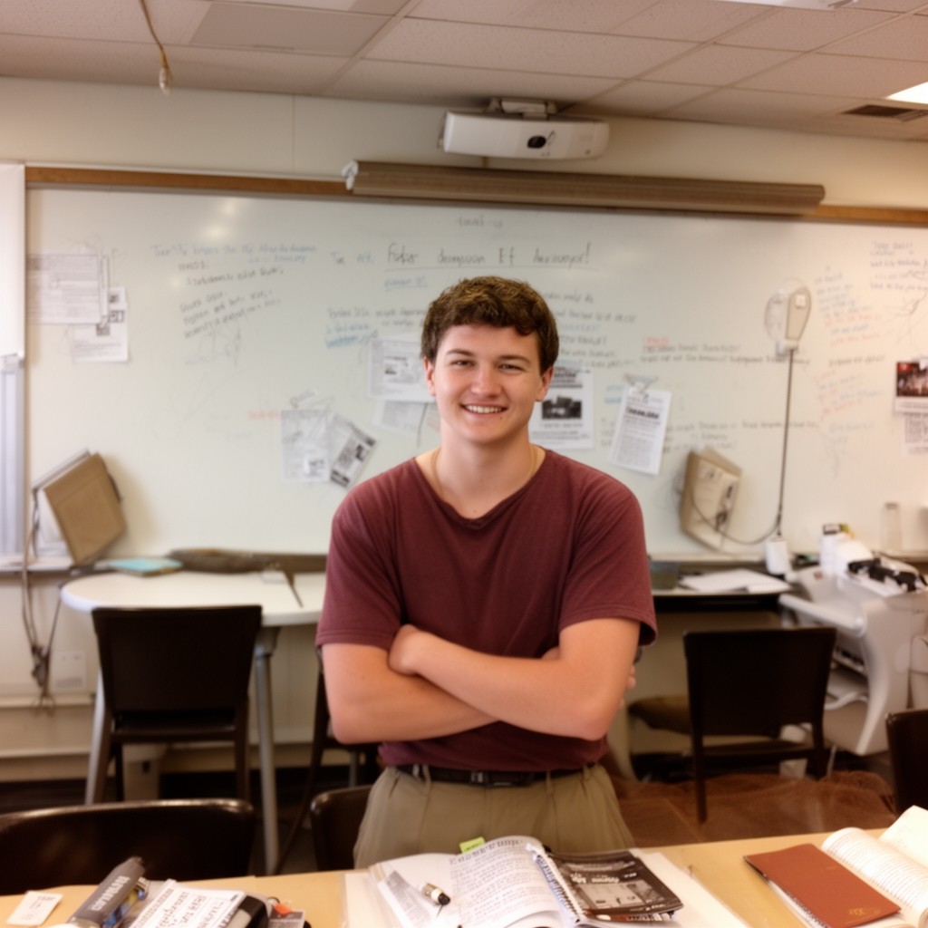 AI-generated illustration of Tinker v. Des Moines Independent Community School District