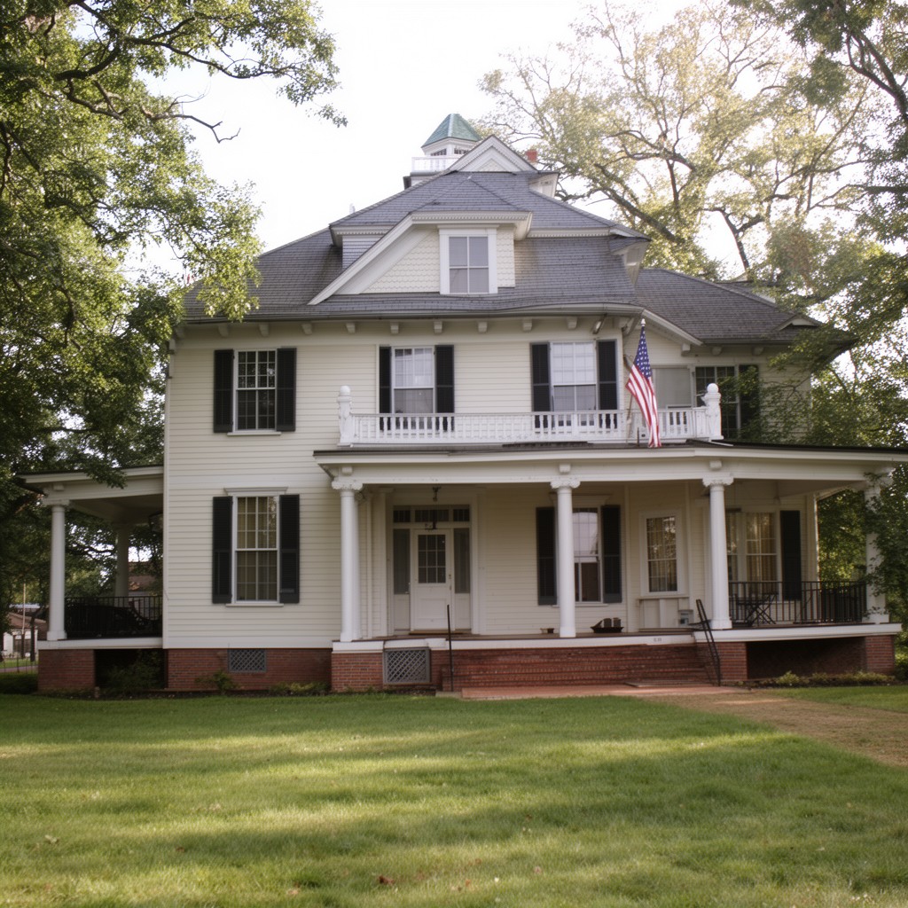 AI-generated illustration of Riversdale House Museum