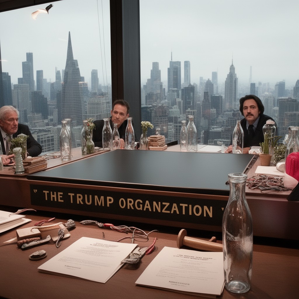 AI-generated illustration of The Trump Organization