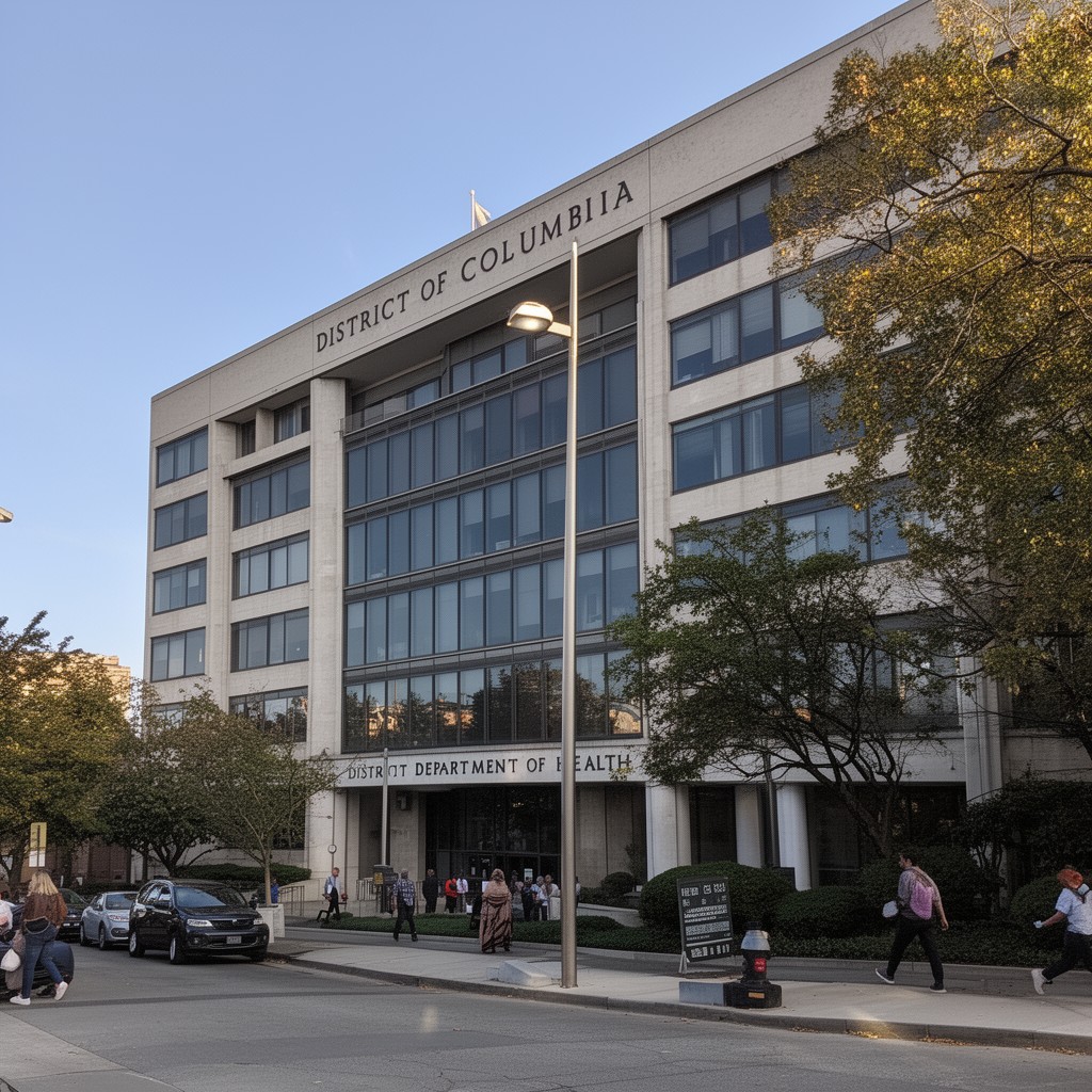 AI-generated illustration of District of Columbia Department of Health