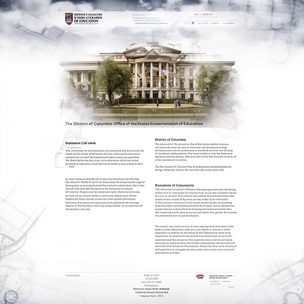 AI-generated illustration of District of Columbia Office of the State Superintendent of Education