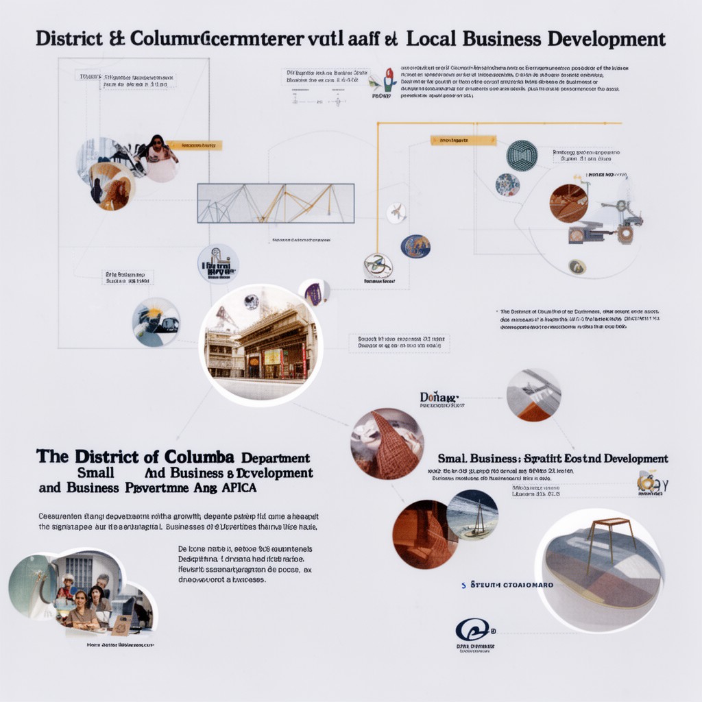 AI-generated illustration of District of Columbia Department of Small and Local Business Development