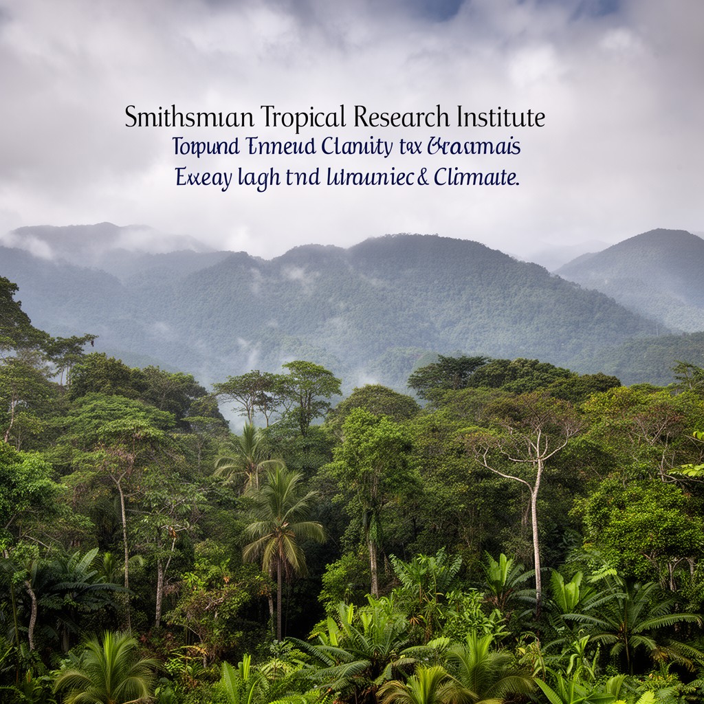 AI-generated illustration of Smithsonian Tropical Research Institute