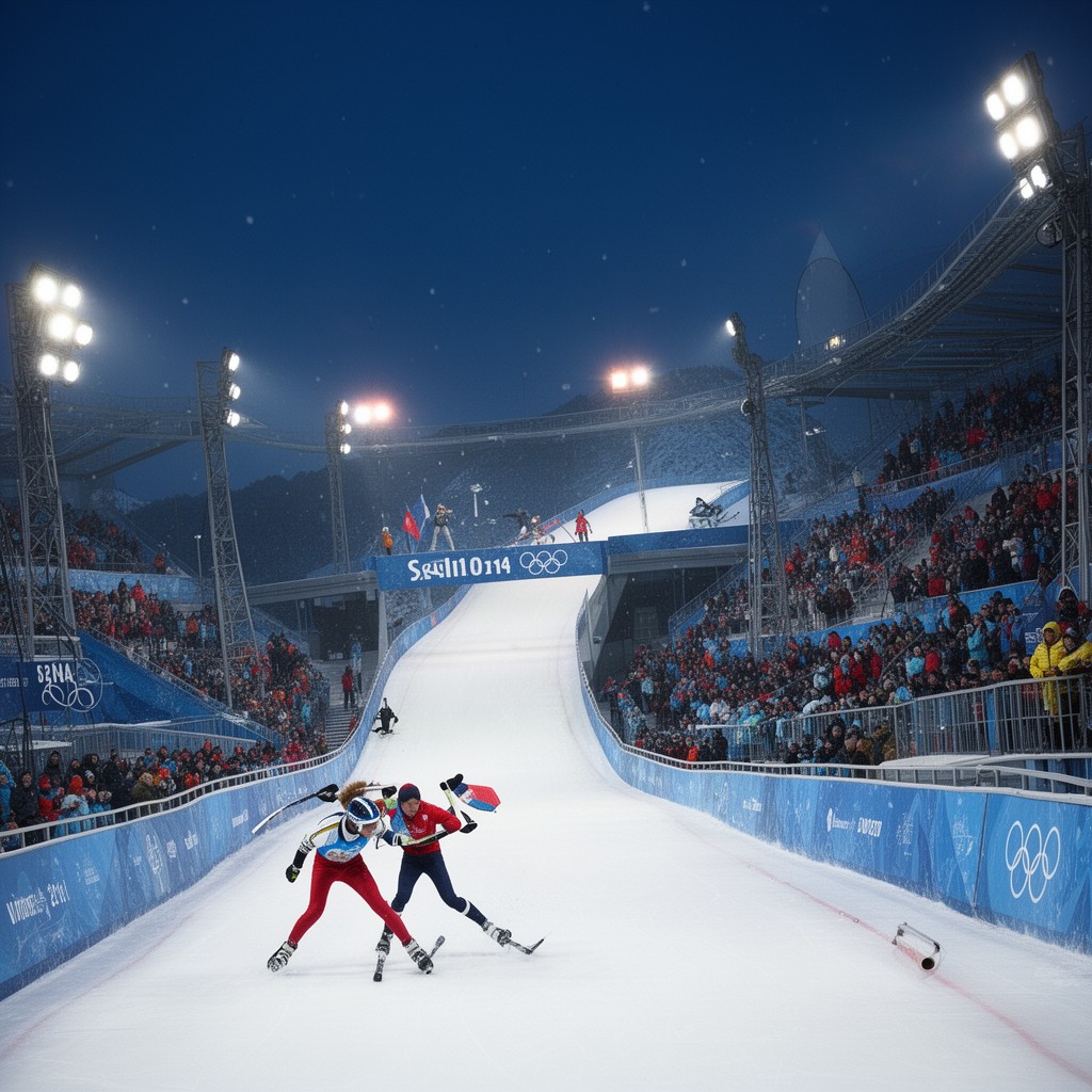 AI-generated illustration of 2014 Winter Olympics