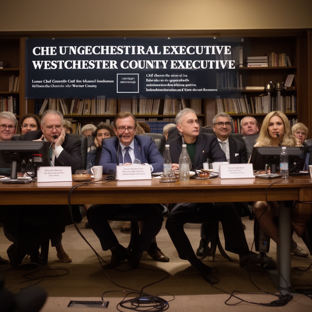 AI-generated illustration of Westchester County Executive
