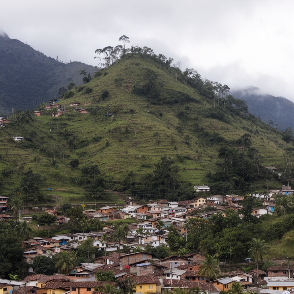 AI-generated illustration of Antioquia Department