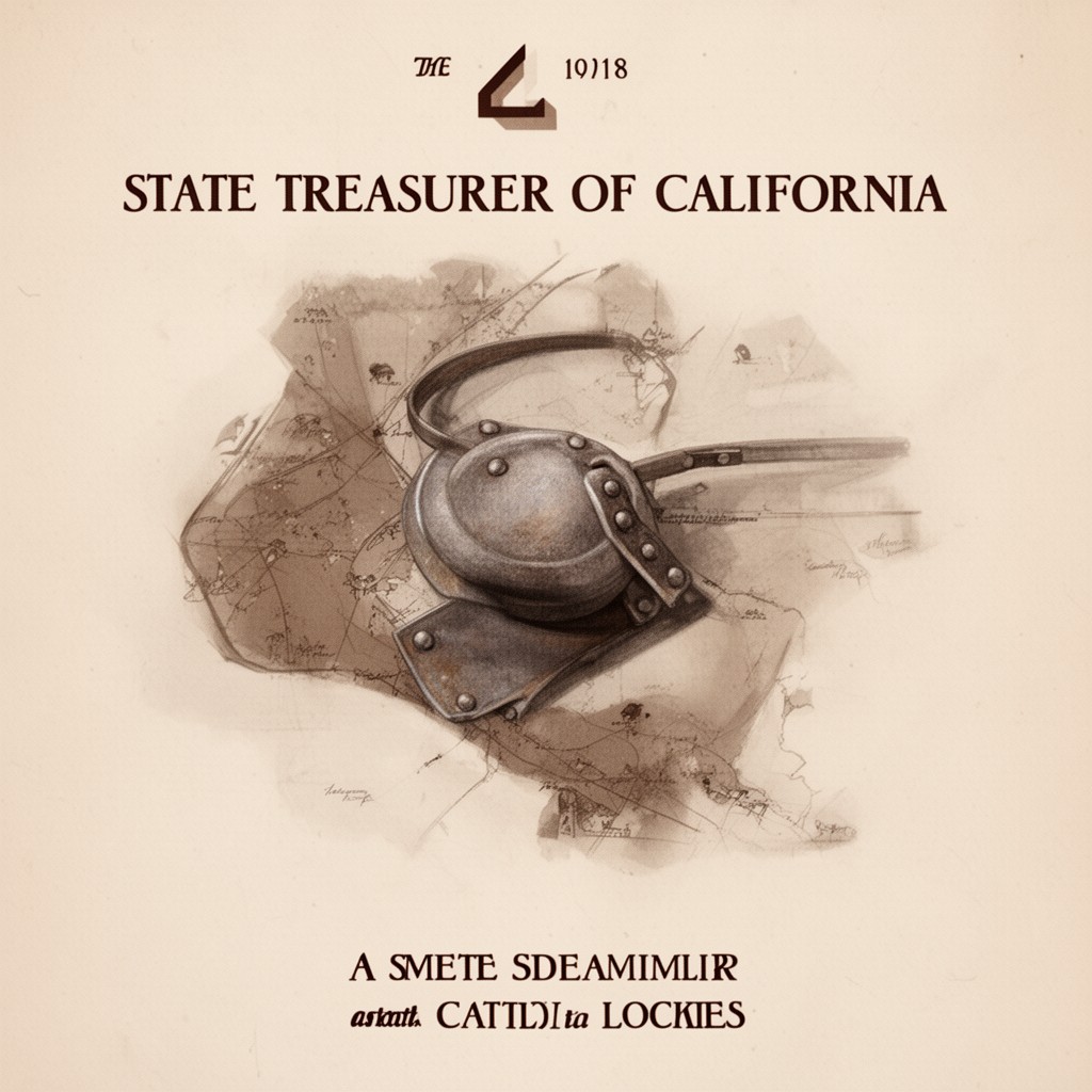 AI-generated illustration of State Treasurer of California