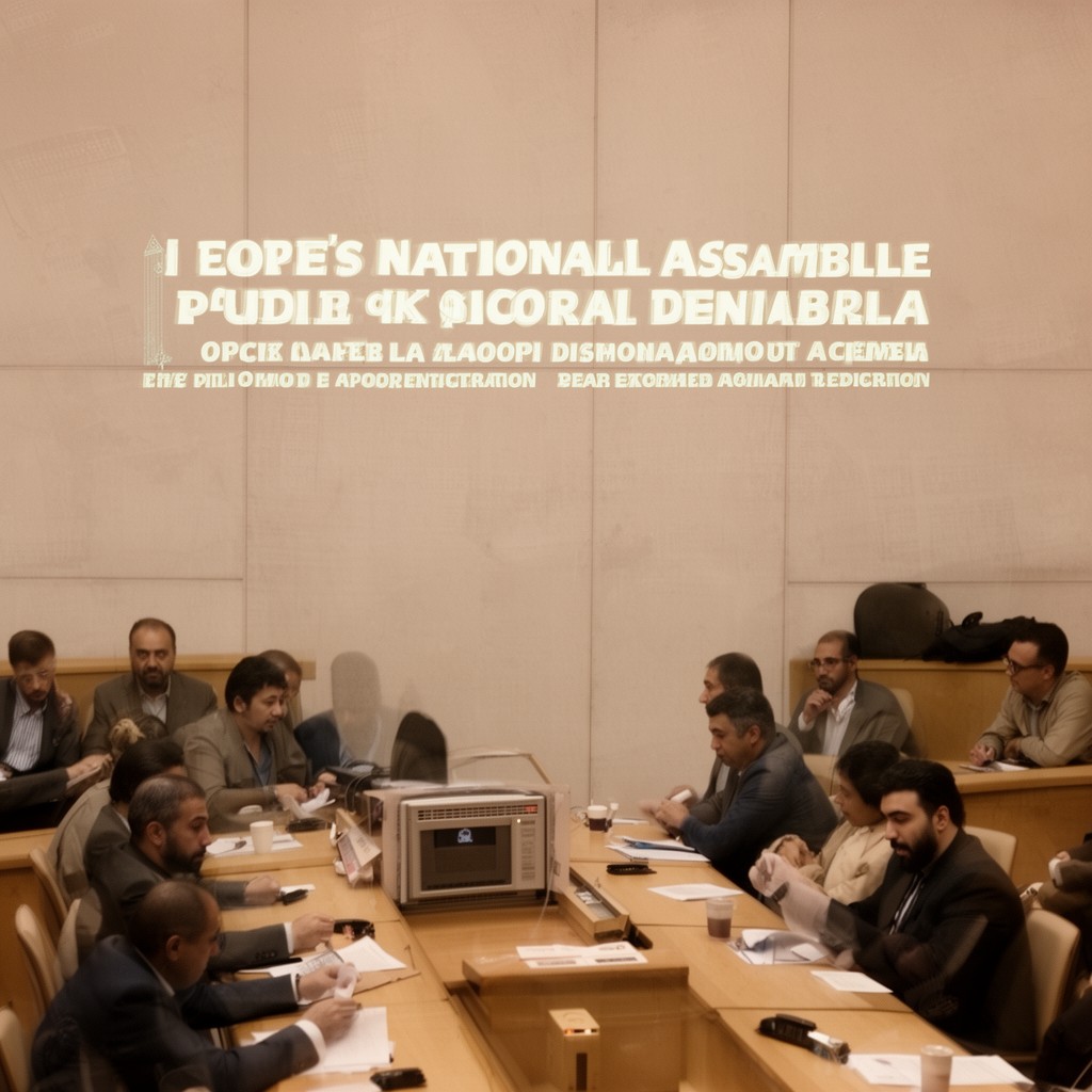 AI-generated illustration of People's National Assembly