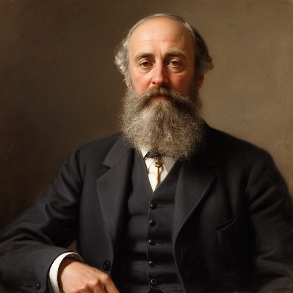 AI-generated illustration of Lord Rayleigh
