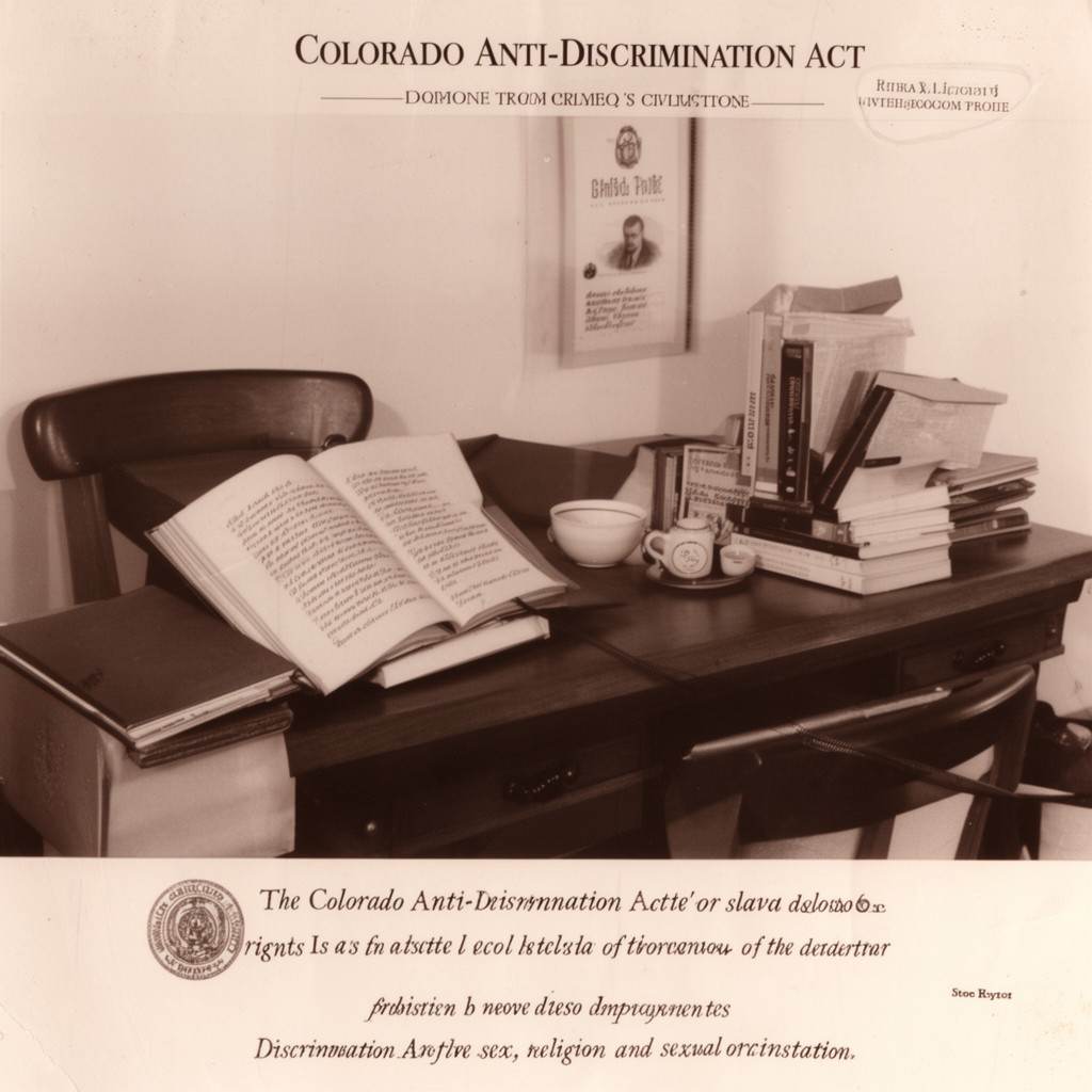 AI-generated illustration of Colorado Anti-Discrimination Act