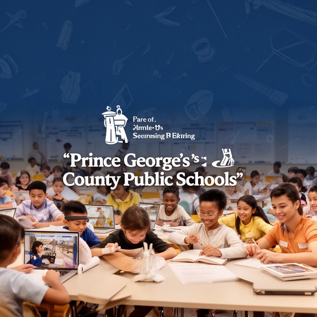 AI-generated illustration of Prince George’s County Public Schools