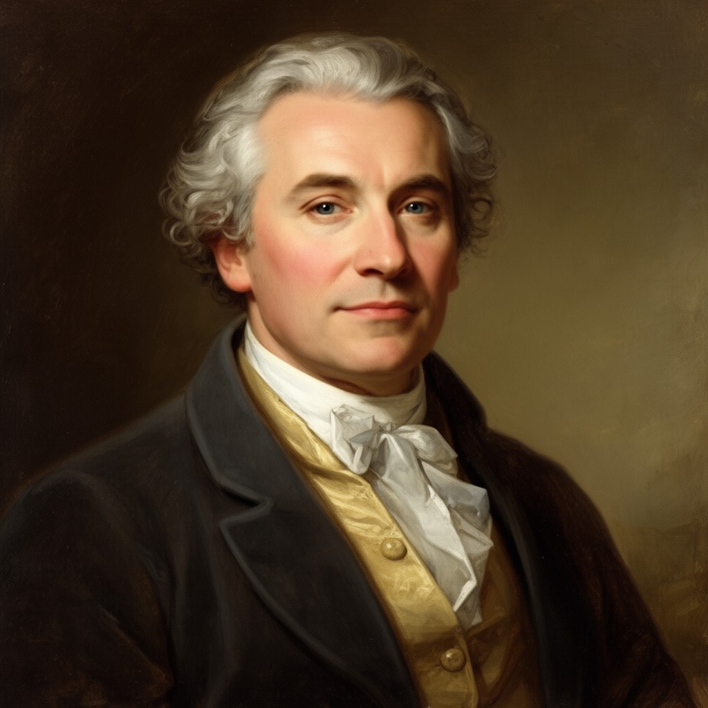 AI-generated illustration of James Smithson