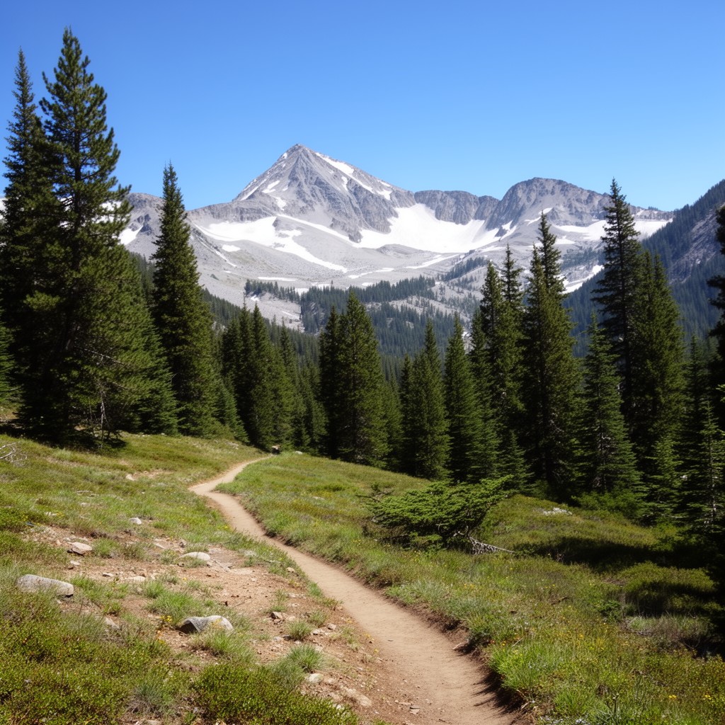 AI-generated illustration of Carson Trail