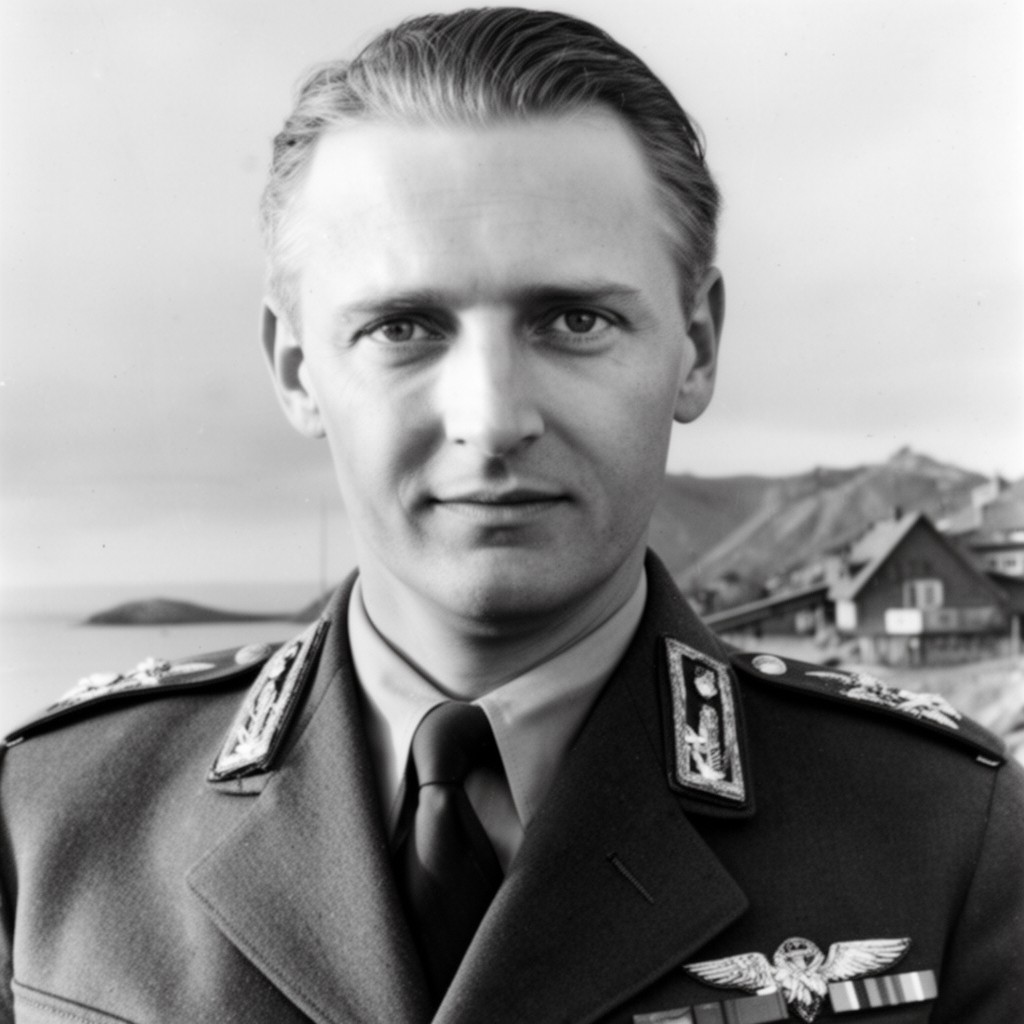 AI-generated illustration of Carl Gustav Fleischer