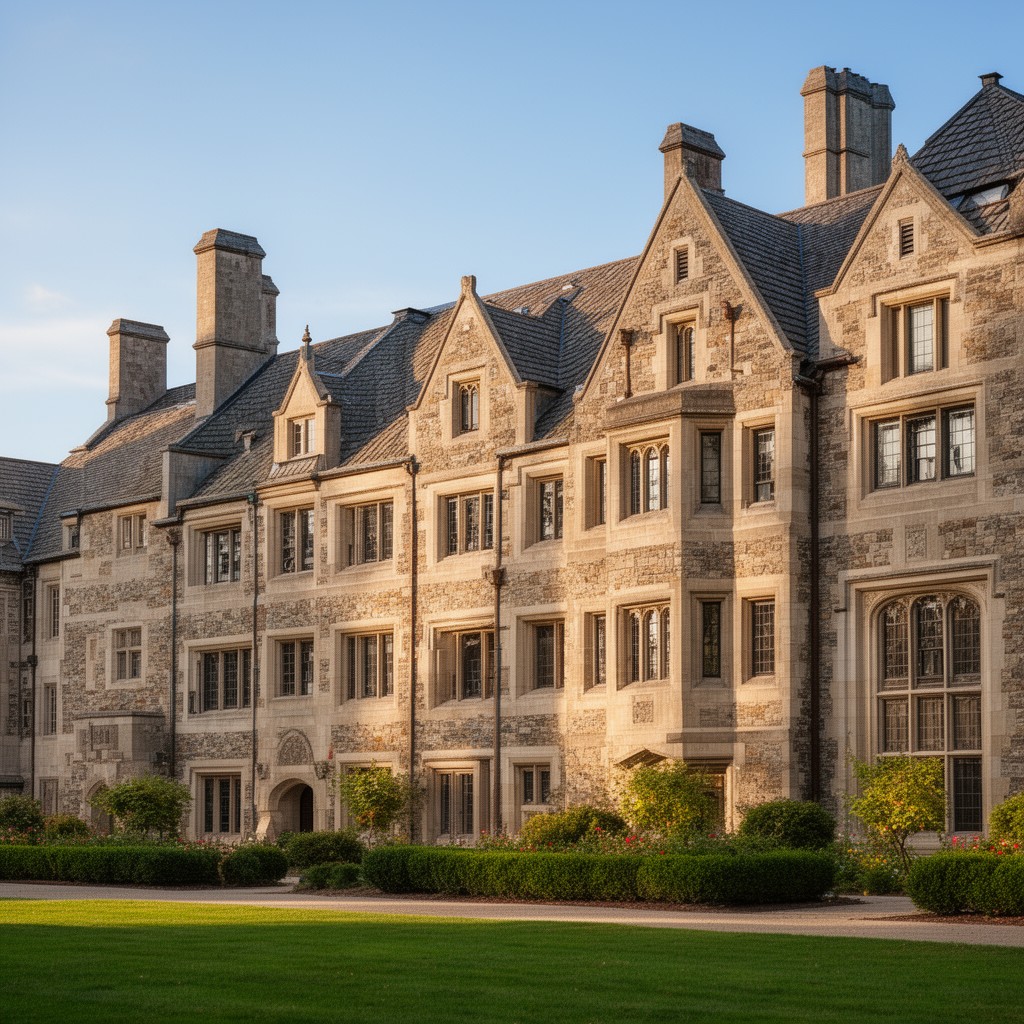 AI-generated illustration of Groton School