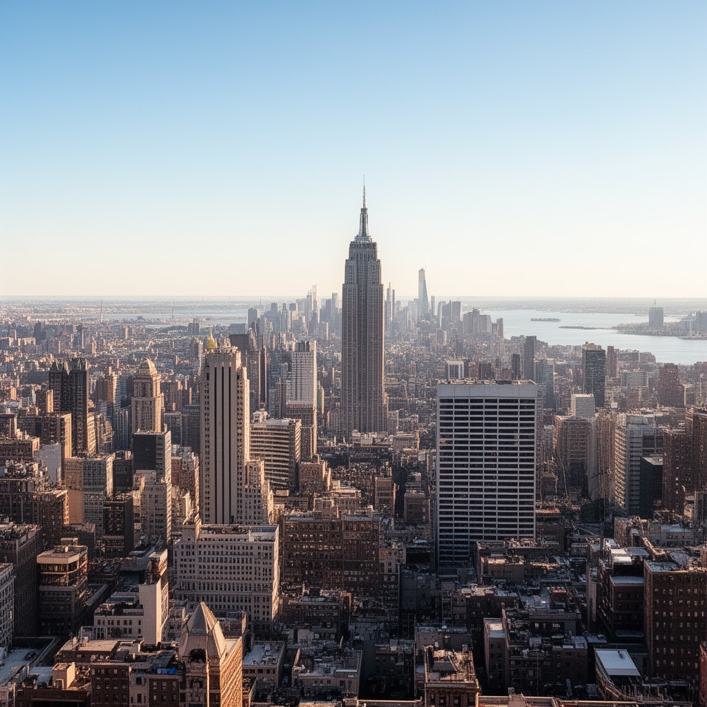 AI-generated illustration of New York's 11th congressional district