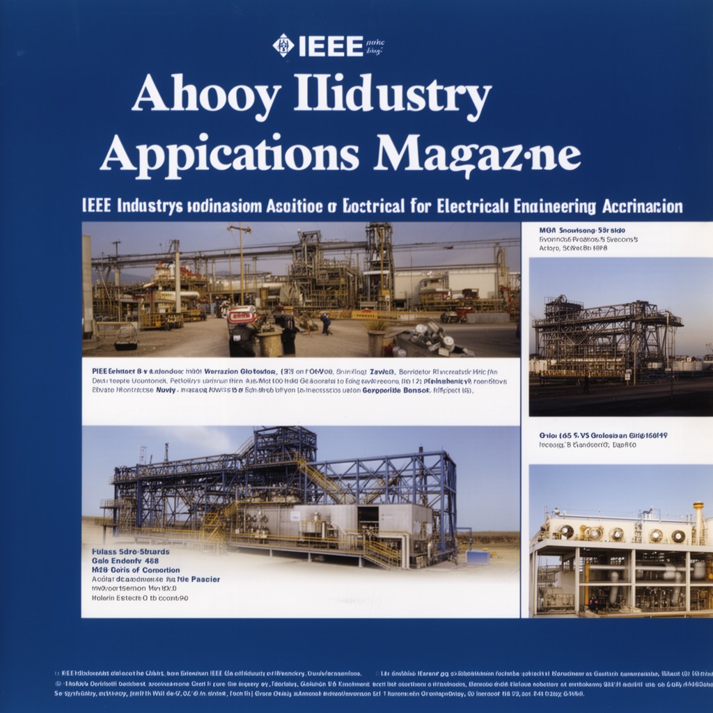AI-generated illustration of IEEE Industry Applications Magazine