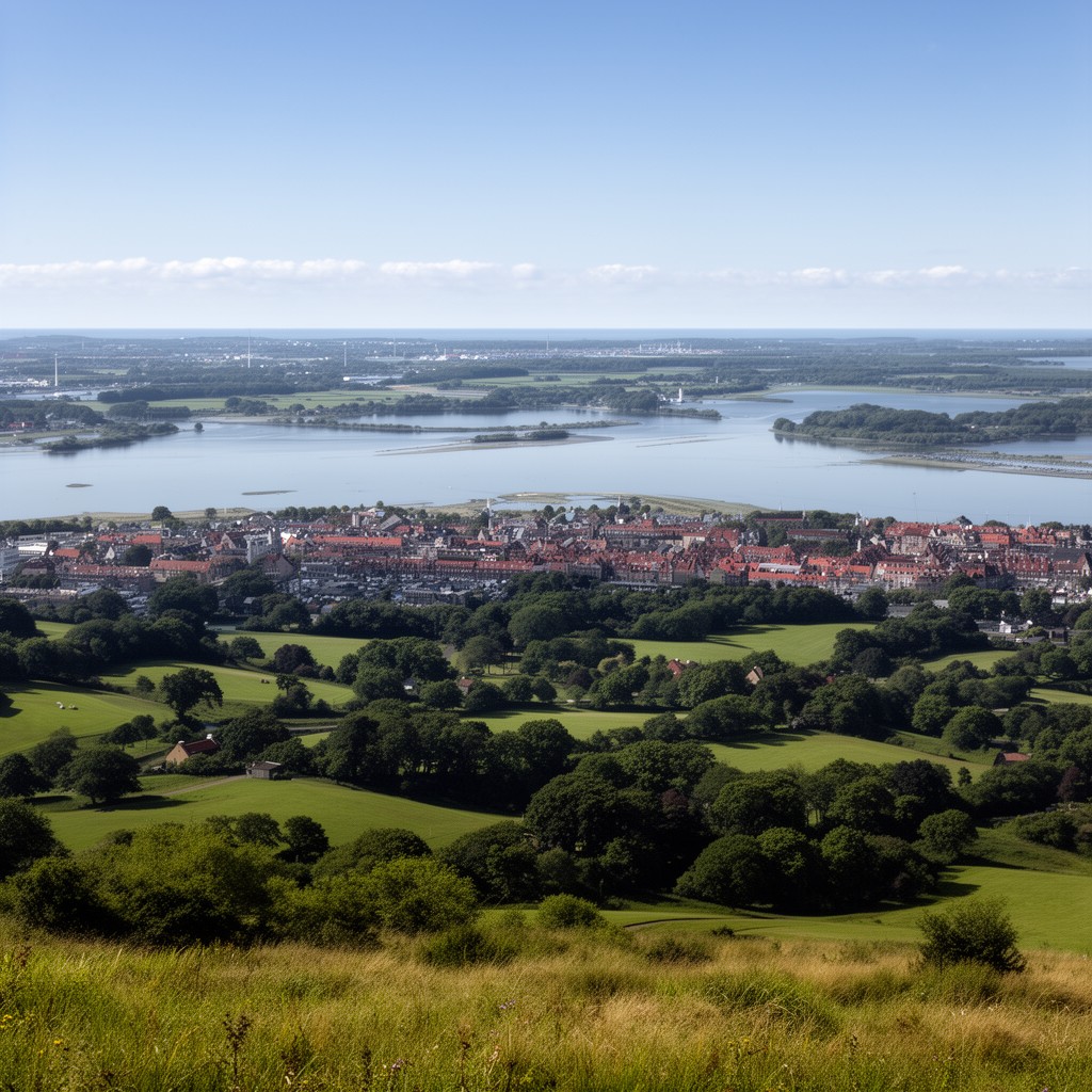 AI-generated illustration of Funen