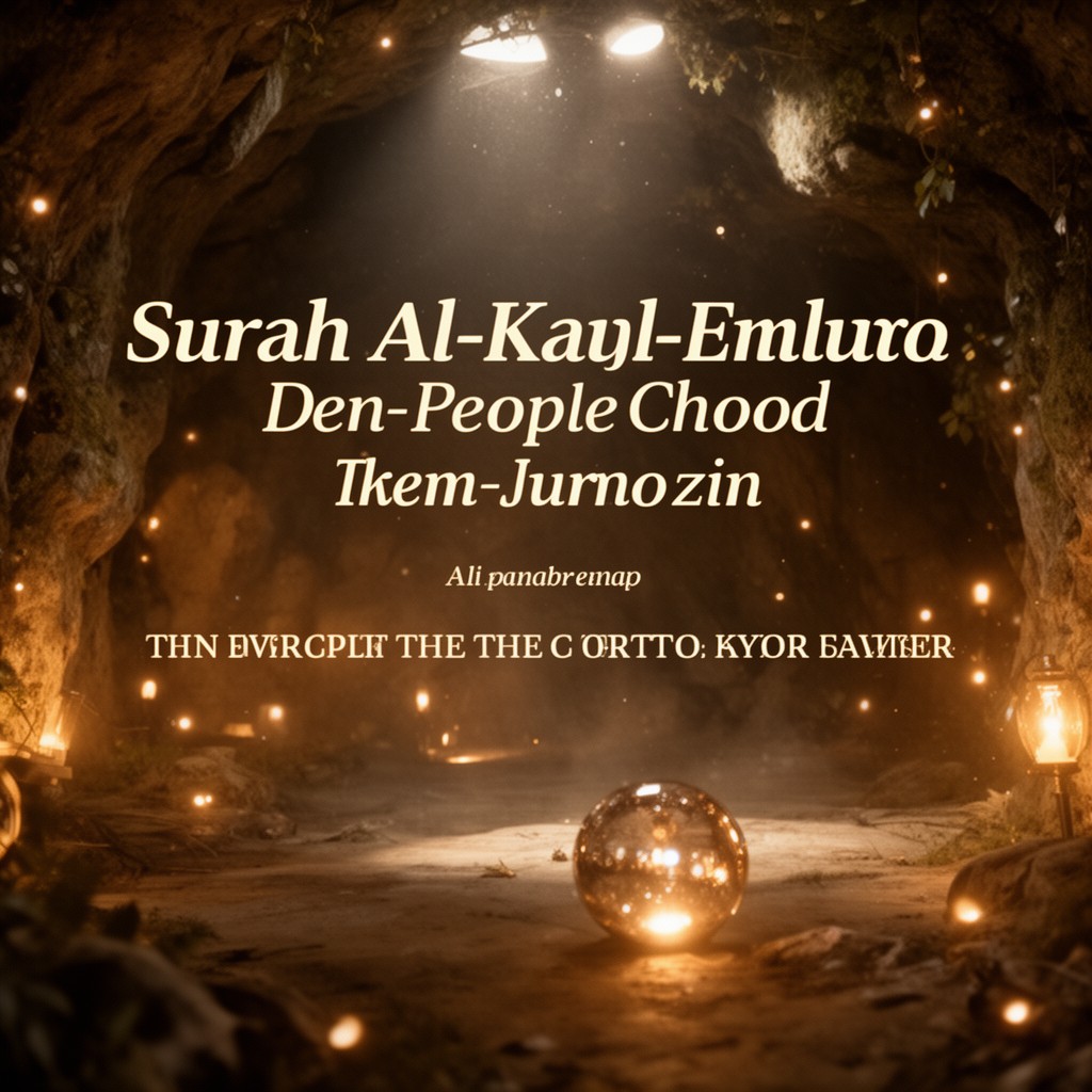 AI-generated illustration of Surah Al-Kahf