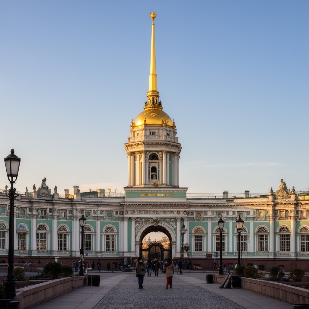 AI-generated illustration of Admiralty building