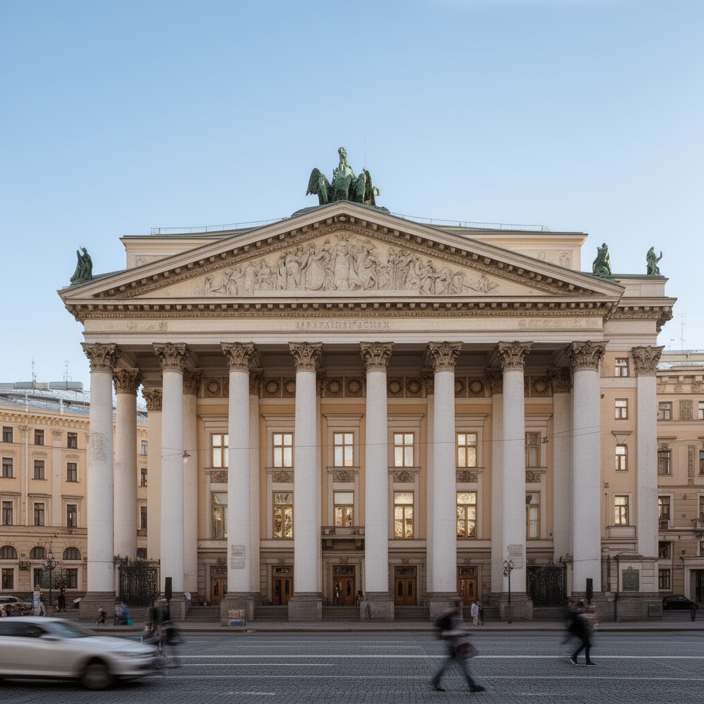 AI-generated illustration of Alexandrinsky Theatre