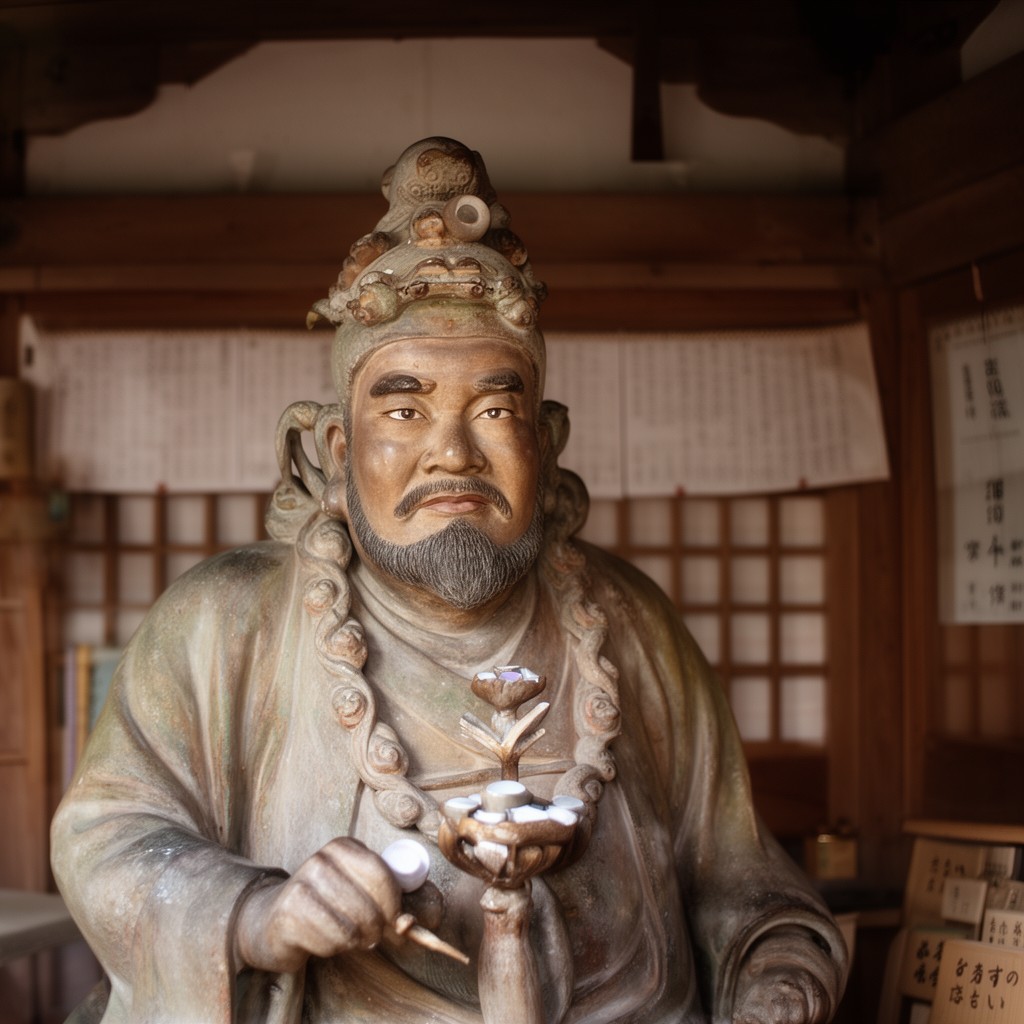 AI-generated illustration of Tenjin