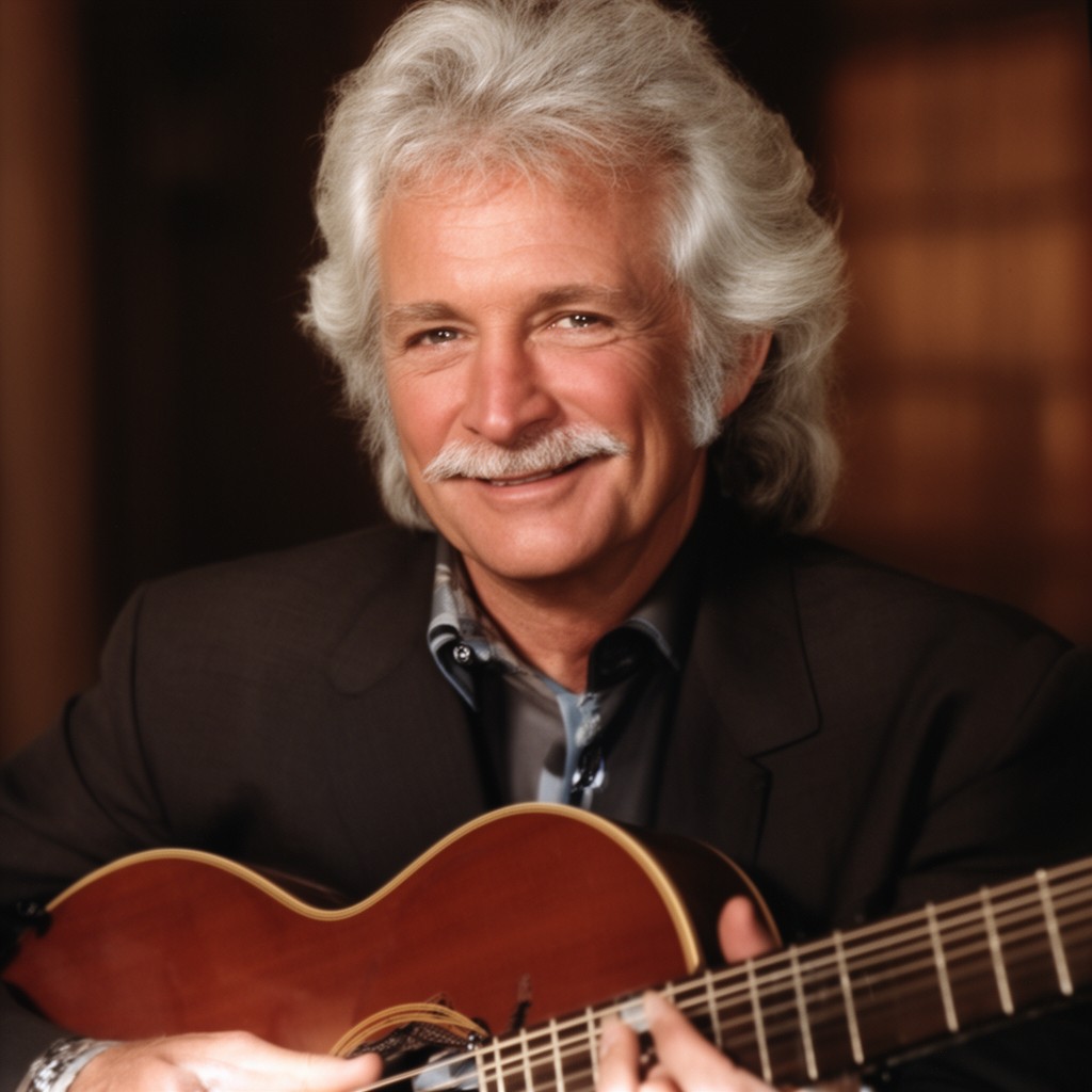 AI-generated illustration of Kenny Rogers