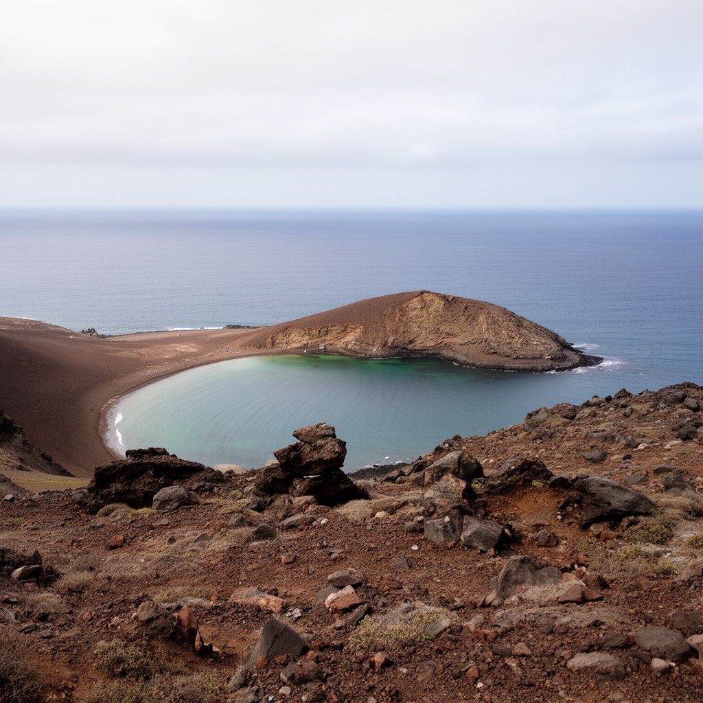 AI-generated illustration of La Graciosa