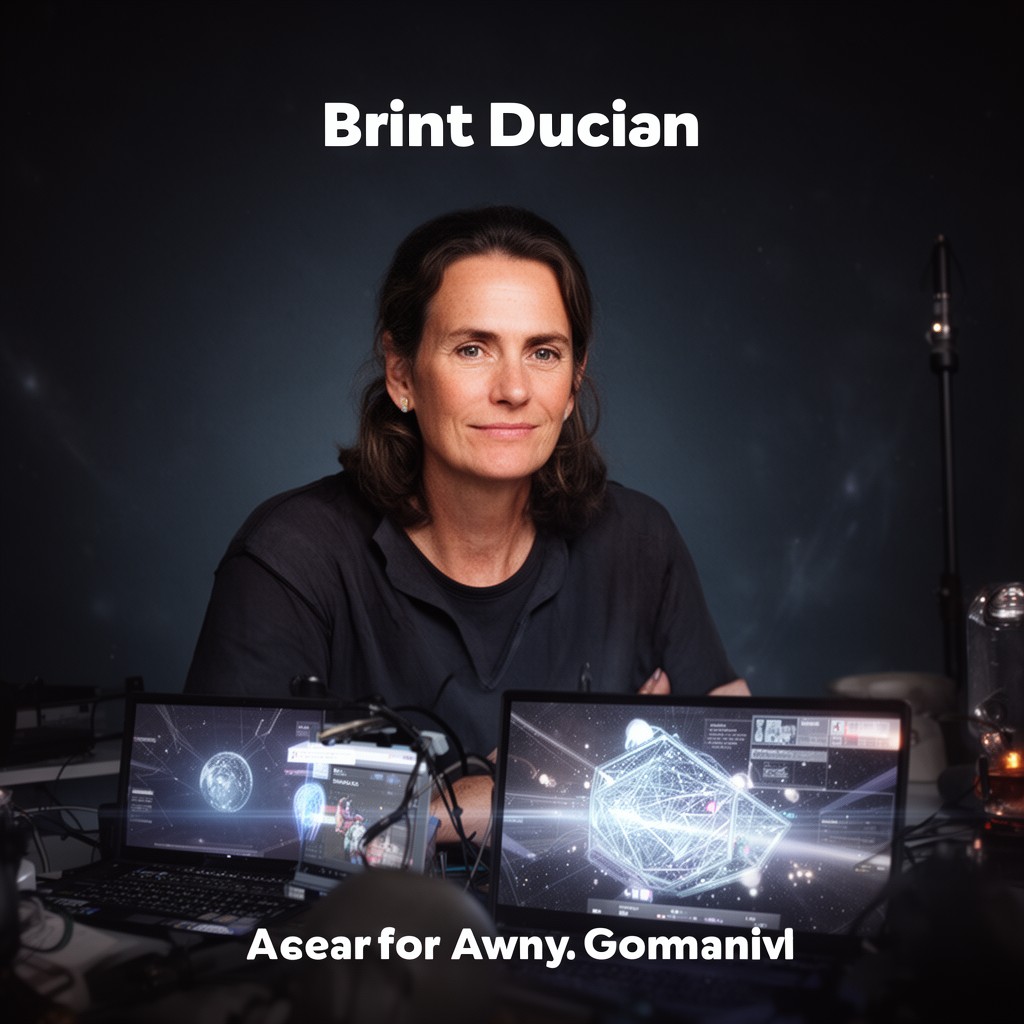AI-generated illustration of Druyan