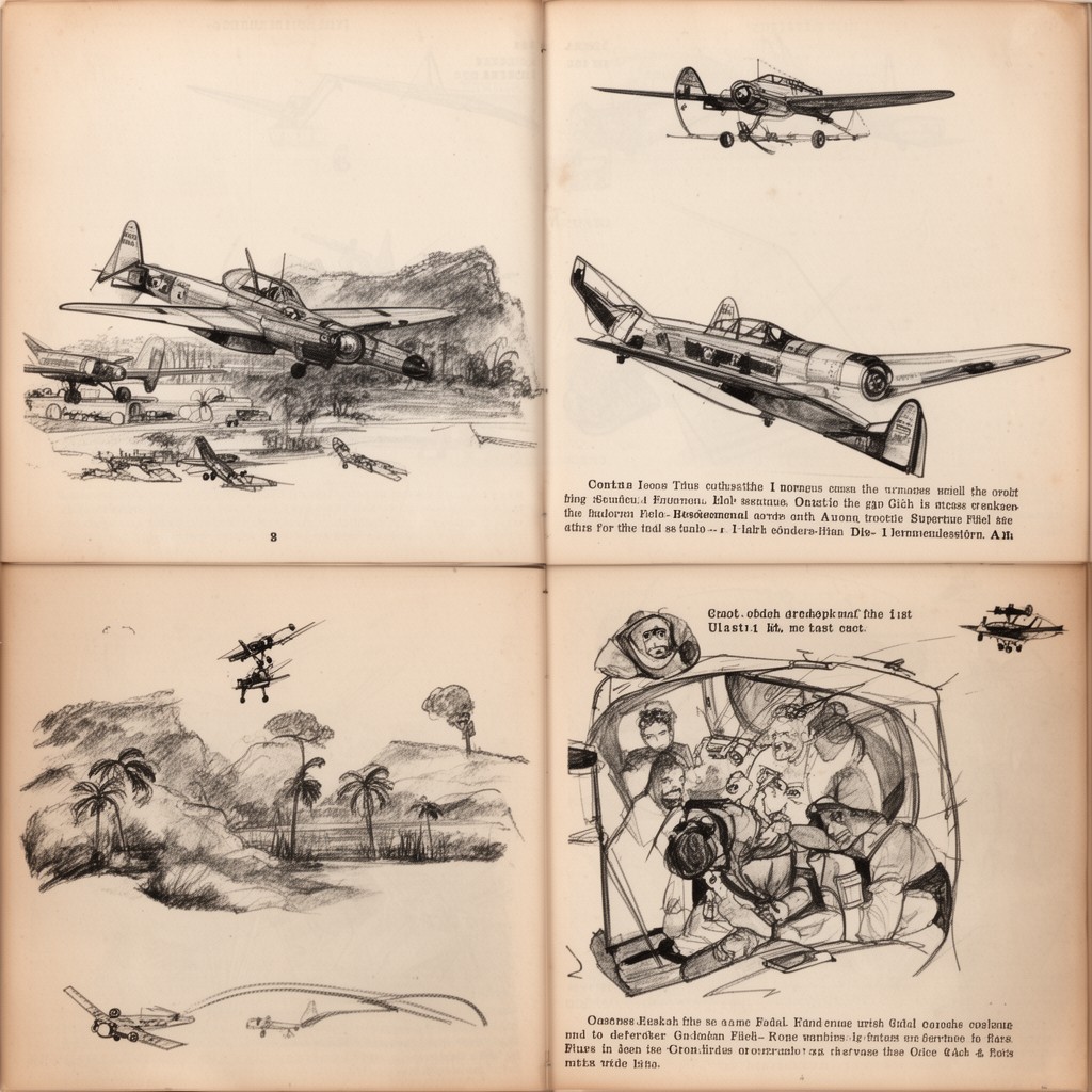AI-generated illustration of Cactus Air Force
