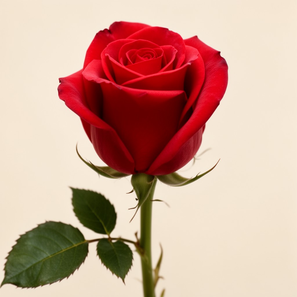 AI-generated illustration of Red Rose of Lancaster
