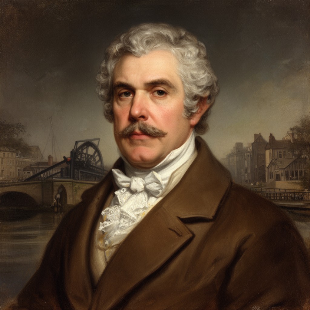 AI-generated illustration of Francis Egerton, 3rd Duke of Bridgewater